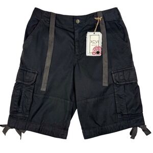 NEW XCVI Cargo Bermuda Shorts Mens M Brown Gorpcore Tactical Utility Military